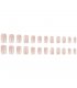 NA087 -  White Multi-Stripes Nails